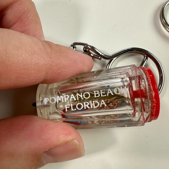 3/$20 Set of 7 Souvenir Key Chains Rings Washington DC Florida Texas Travel - Picture 4 of 4